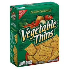 Vegetable Thins Crackers-Bulk