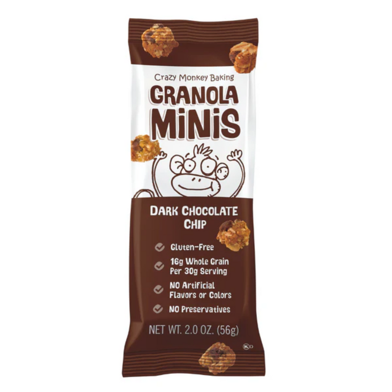 Cereal Granola Minis- Dark Chocoate Chip 2 oz.