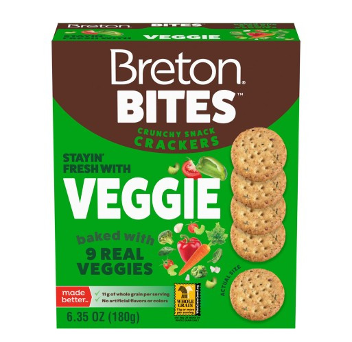 Veggie Bites Crackers  6.35oz