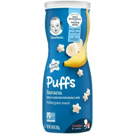 Puffs Banana Baby Cereal Snack
