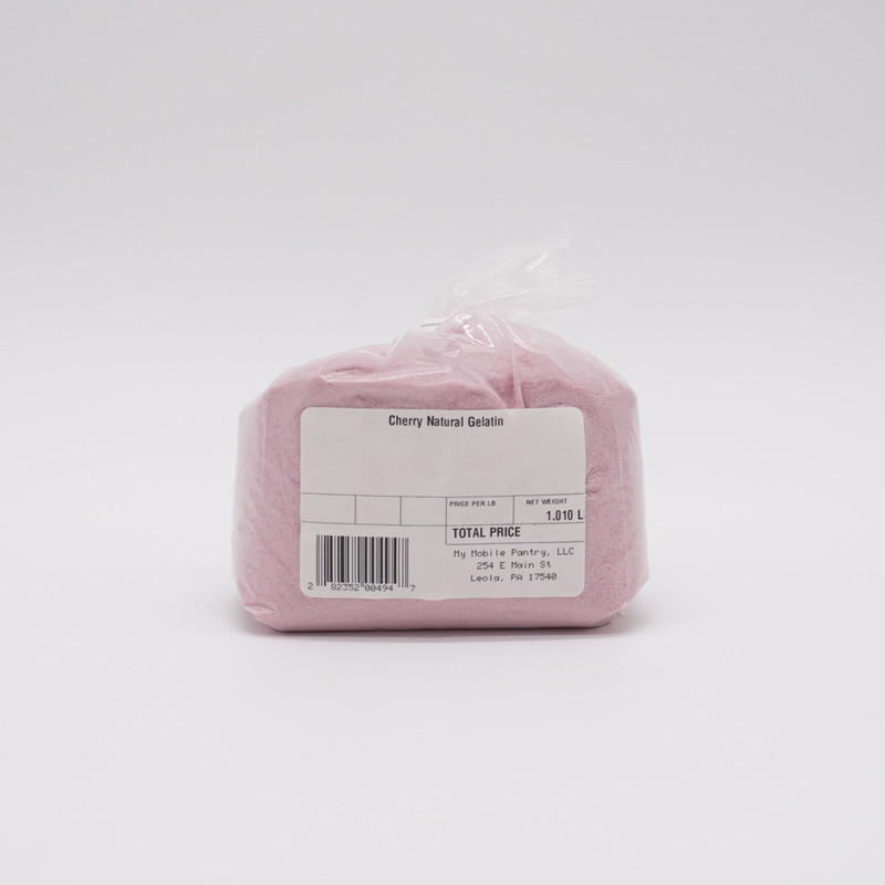 Cherry Natural Gelatin pr lb