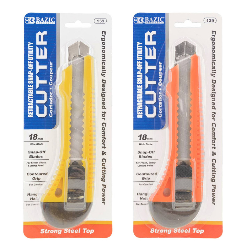 18 mm Steel-Top Snap-Off Utility Knife