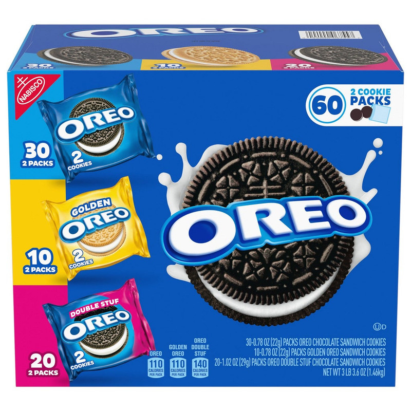 Oreo Cookies Vty pk 60ct
