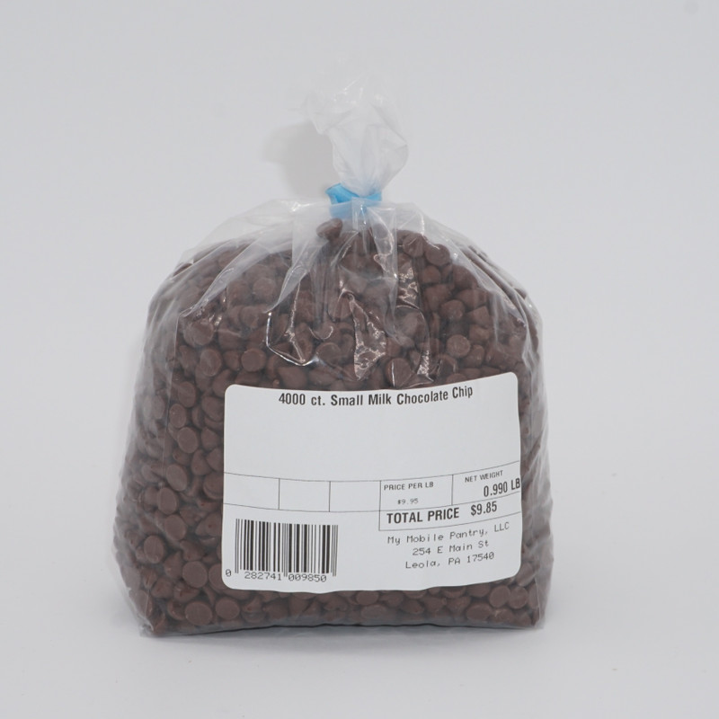 4000 ct. Small Milk Chocolate Chip