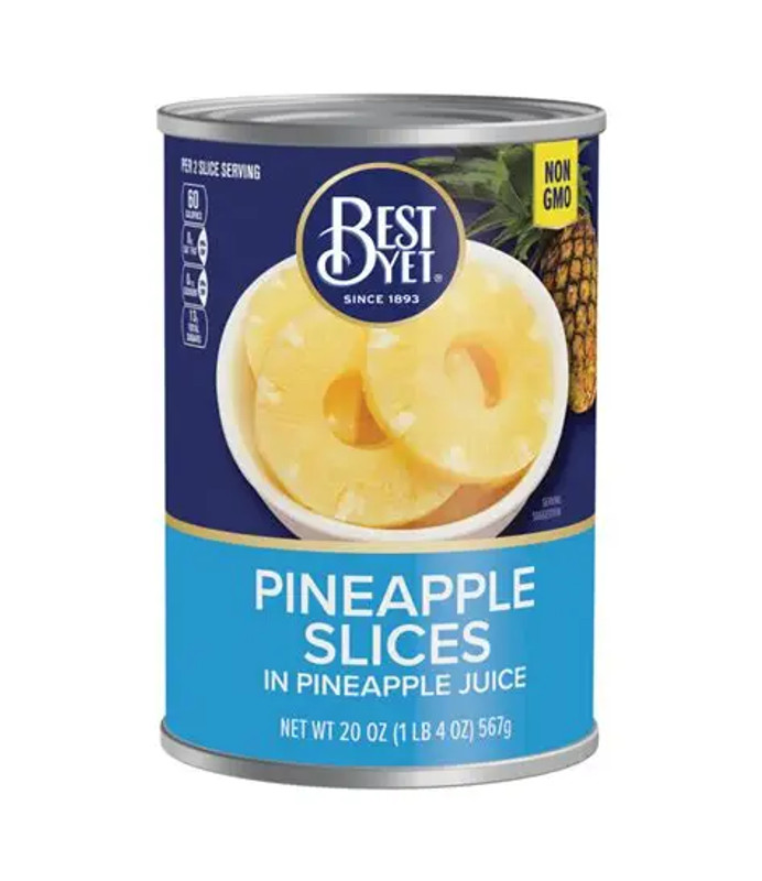 Pineapple Sliced 20oz