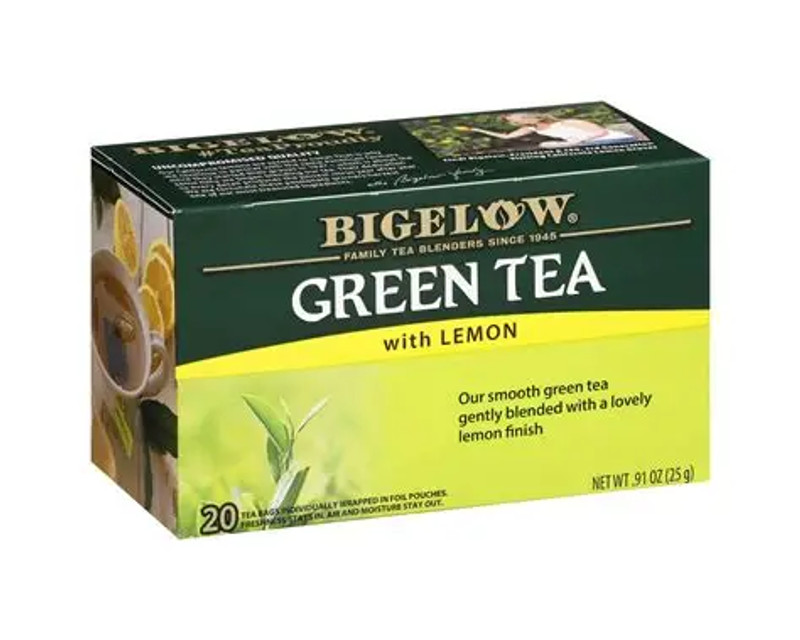 Green Tea  with Lemon- 20 ct