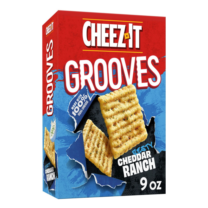 Cheez It Cheddar Ranch Grooves 9oz