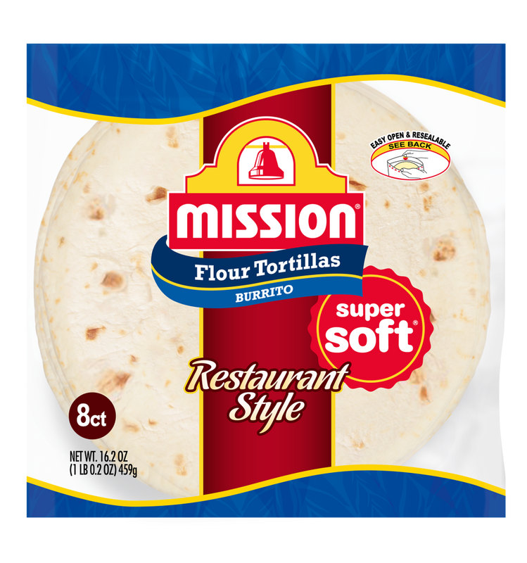Mission Flour Tortilla  Burrito