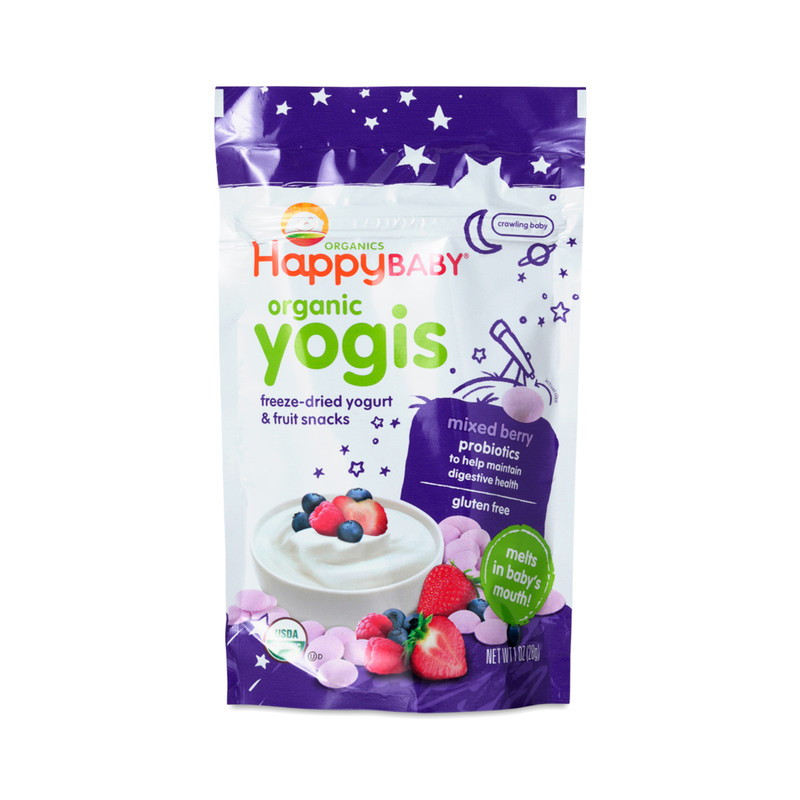 Yogis Organic Mixed Berry yogurt snack