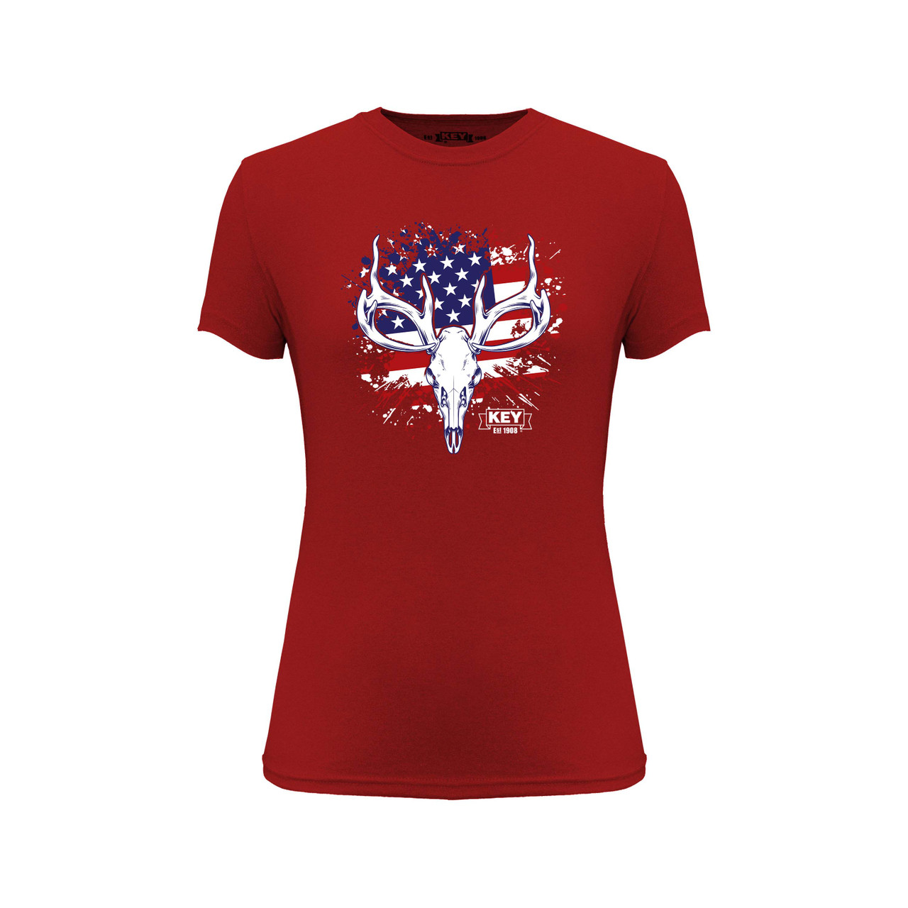 KEY American Hunter Graphic Tee for Women