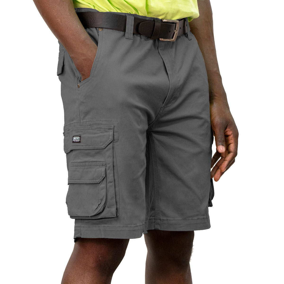 Flex Cargo Work Shorts for Men - KEY Apparel