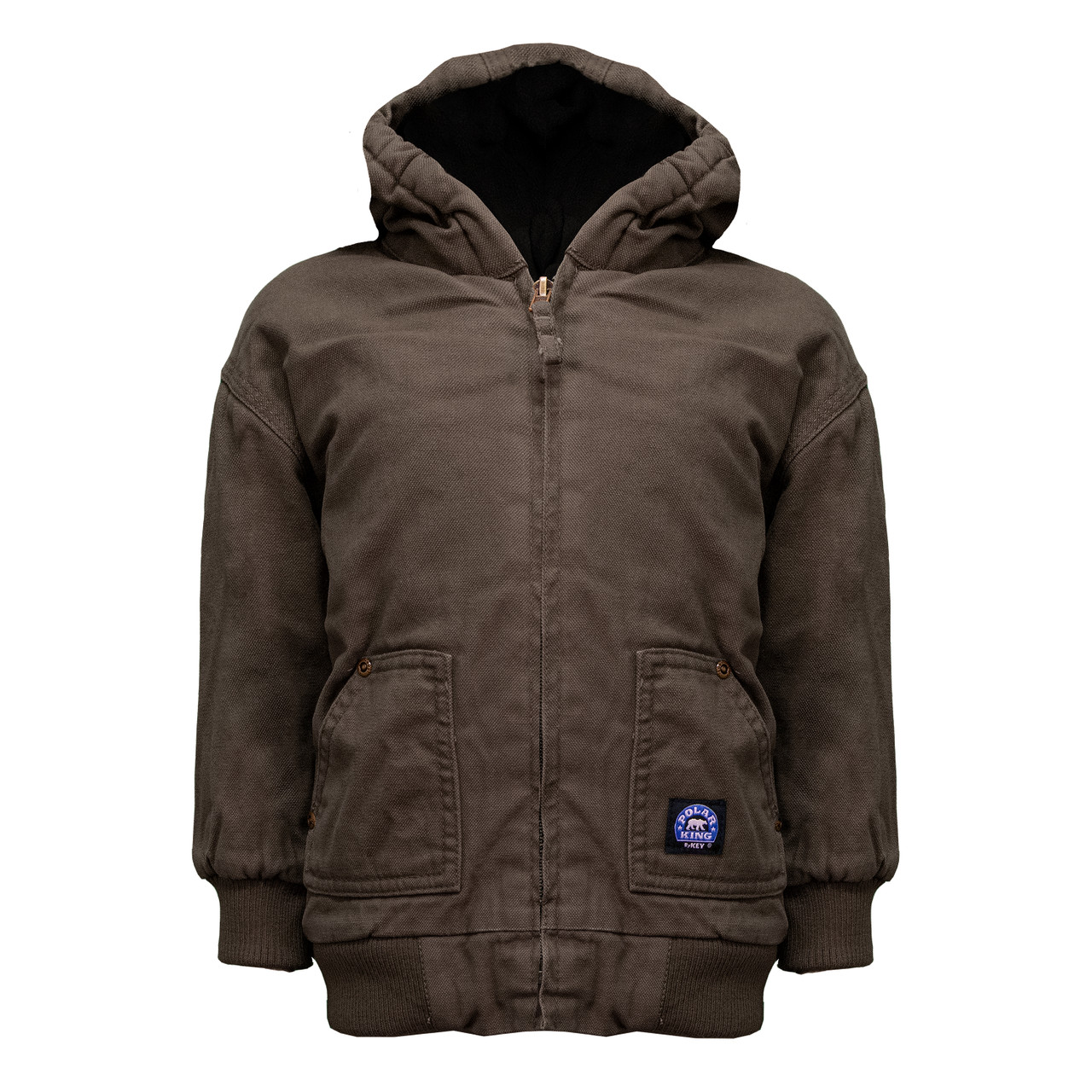 Polar King Miller Zip Front Hoodie - Key Apparel