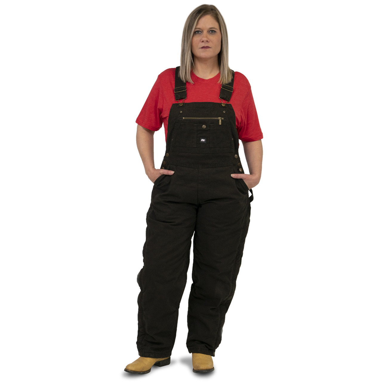 Key Apparel Insulated to Waist Bib Overall for Her - 290.24 - M