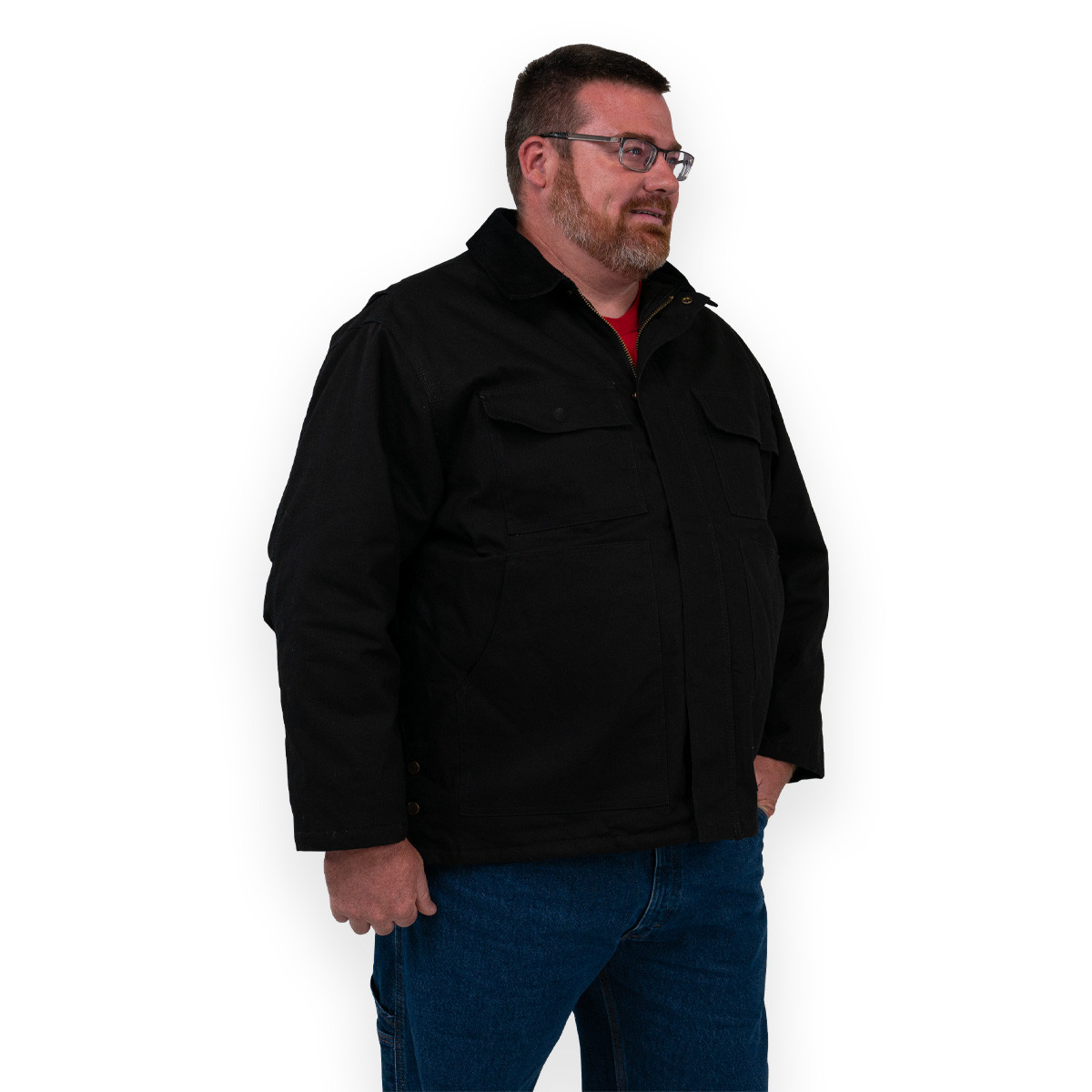 Water-Resistant Insulated Duck Chore Coat - KEY Apparel Water-Resistant Insulated Duck Chore Coat - KEY Apparel