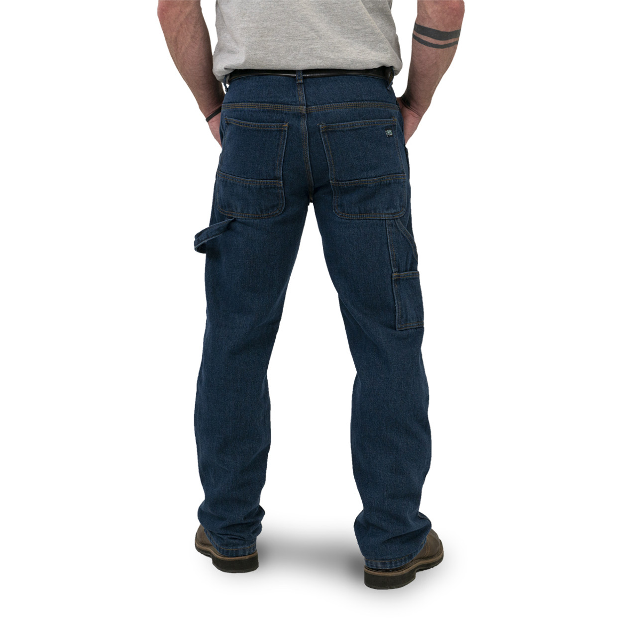 Men's Performance Comfort Denim Dungaree - KEY Apparel