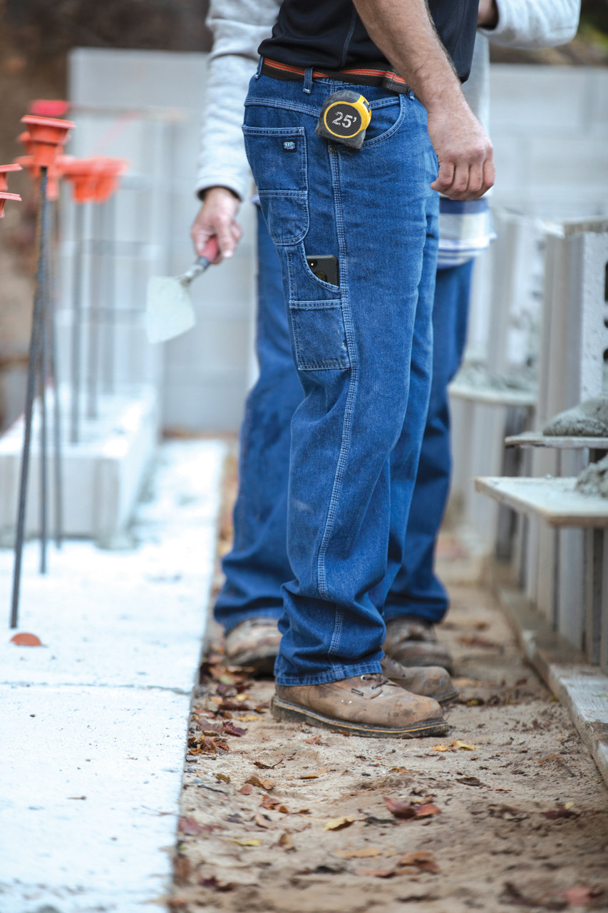 Men's Ring Spun Denim Dungaree | KEY 