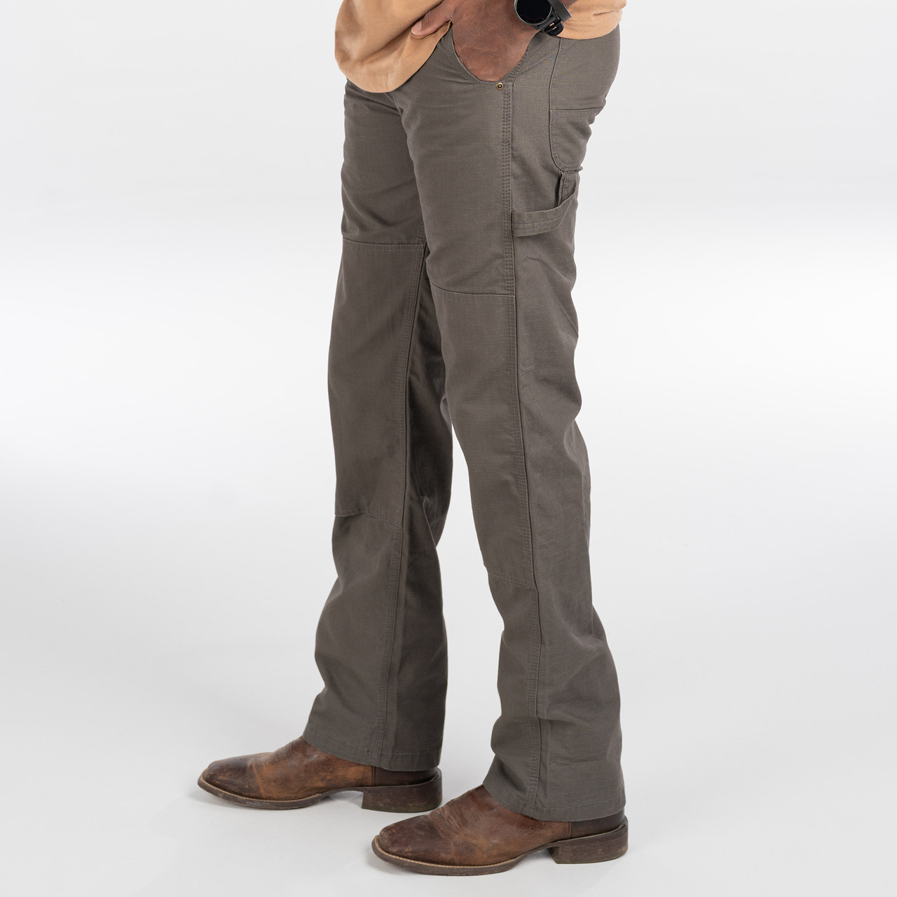 Rip Stop Double Knee Dungaree Pants KEY Apparel