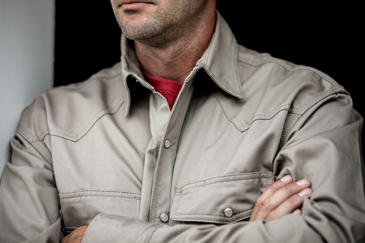 Welder's Long Sleeve Western Shirt 