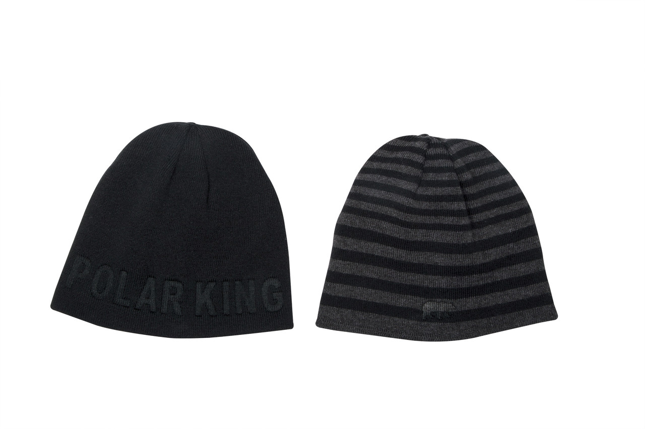 2-in-1 Reversible Beanie by Polar King - KEY Apparel