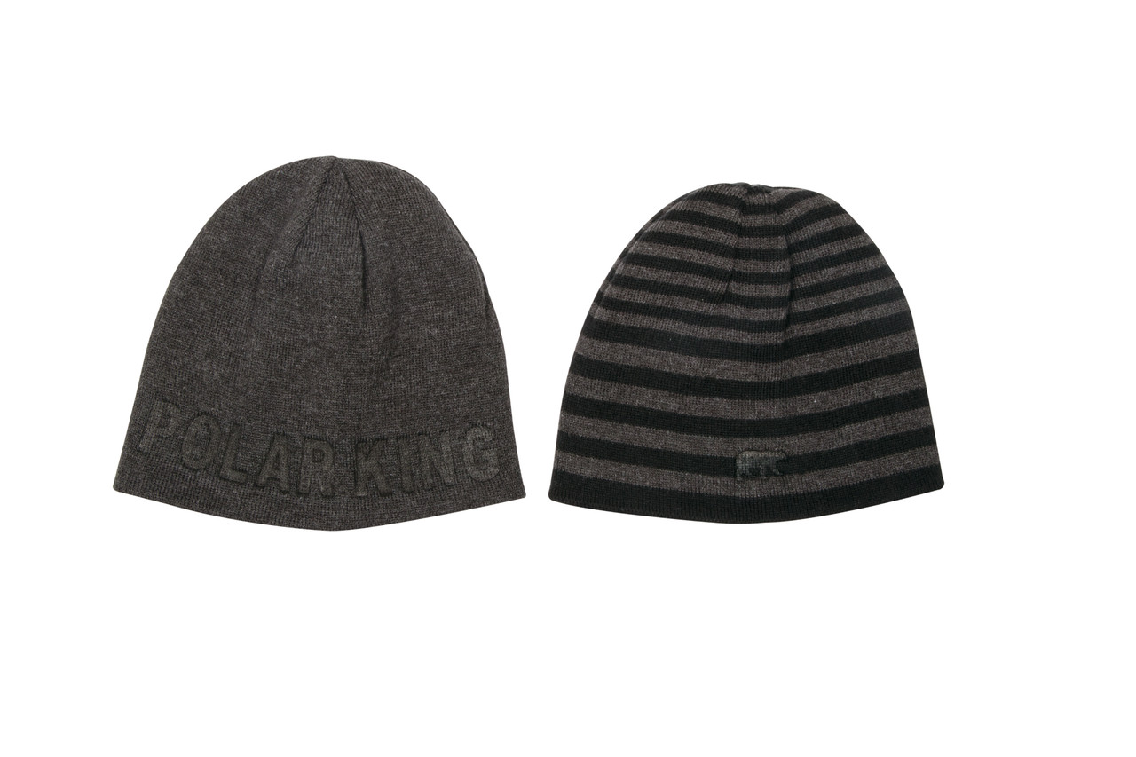 2-in-1 Reversible Beanie by Polar King - KEY Apparel
