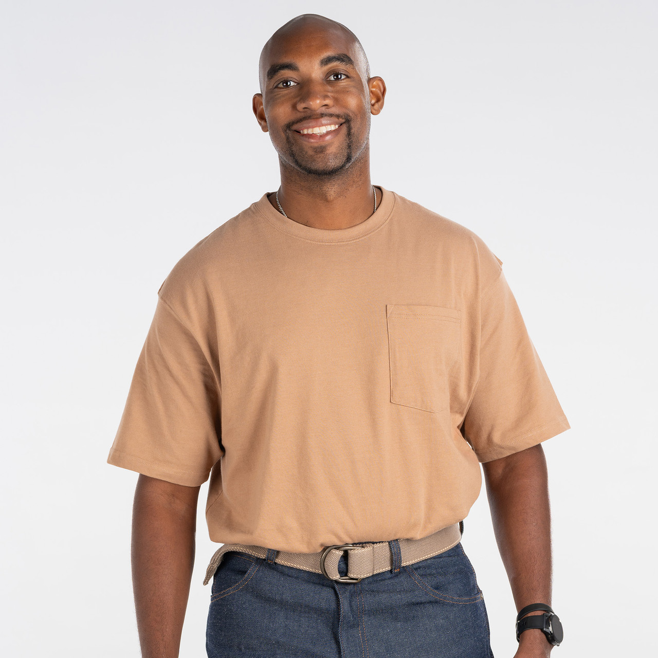 Men's Blended Work T-Shirt - KEY Apparel
