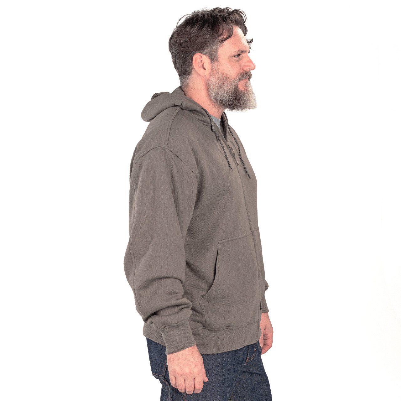 International Harvester Thermal-Lined Hooded Zip-Front Sweatshirt