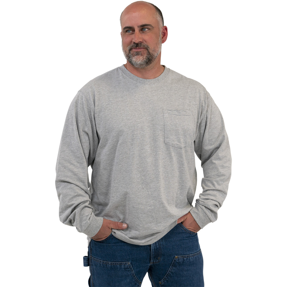 Heavyweight Long Sleeve T Shirt | KEY
