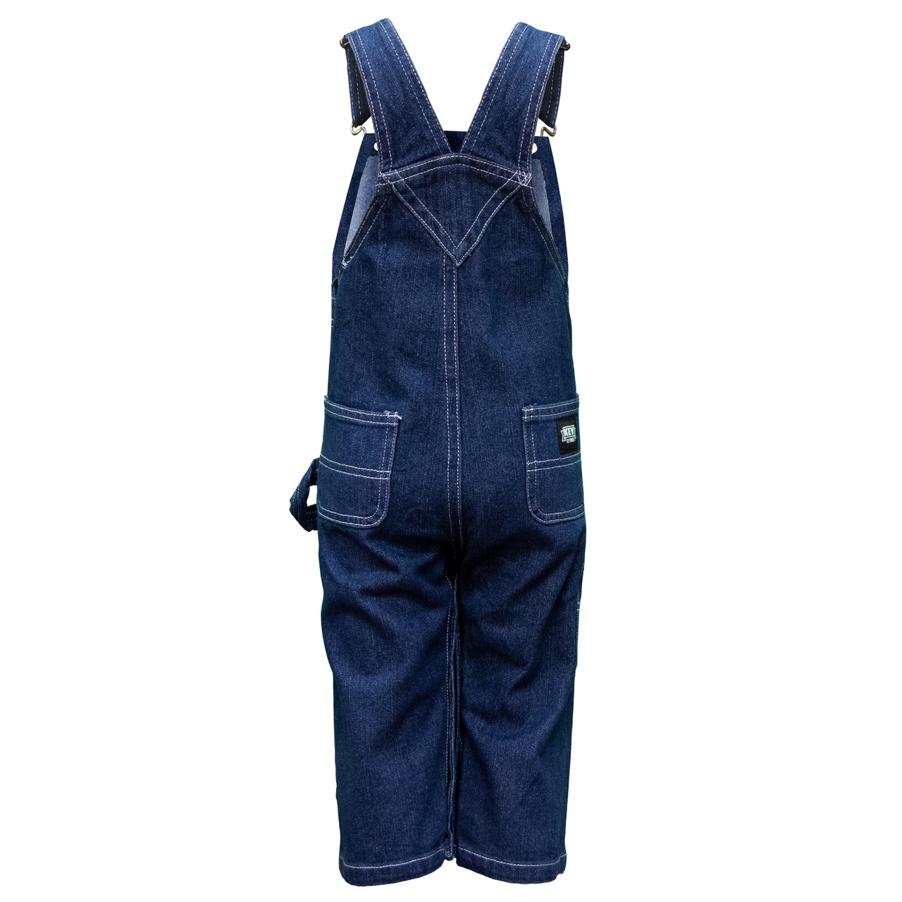 kids denim bib overalls