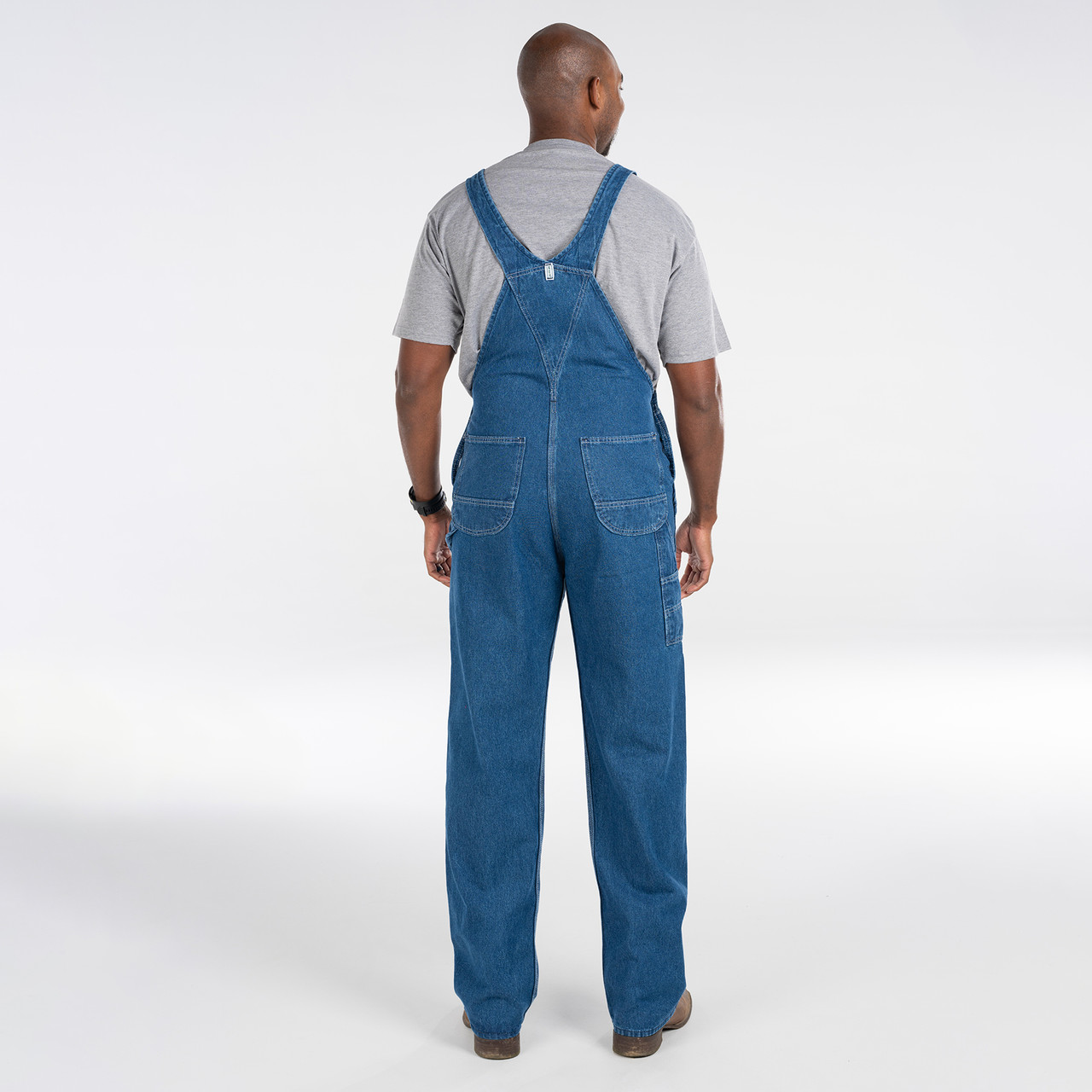 Bib Overalls for Men Enzyme Washed KEY Apparel