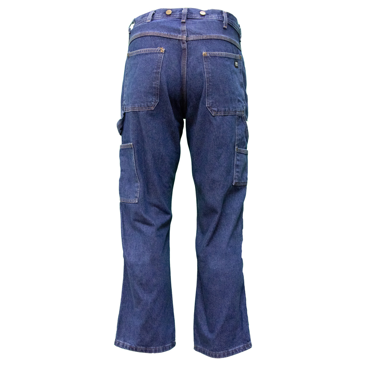 key double front logger jeans