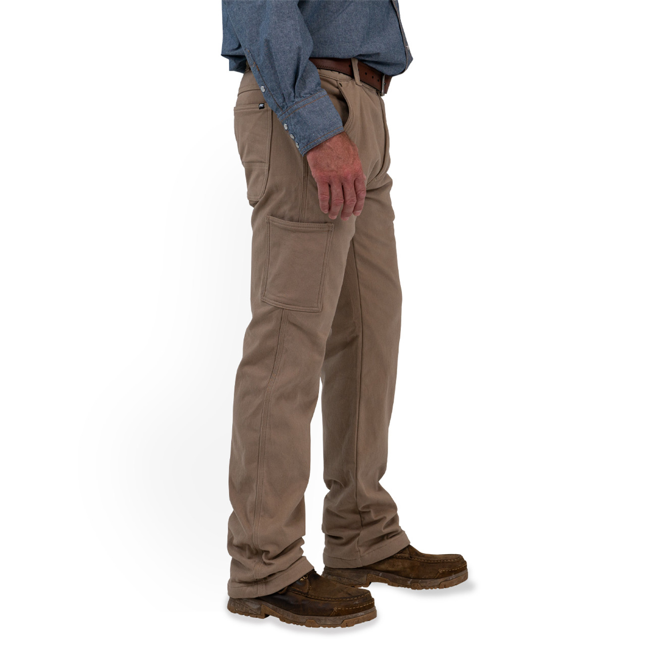 Dakota WorkPro Series Men's FLEXTECH 360 Fleece Lined Stretch Twill Cargo  Work Pant