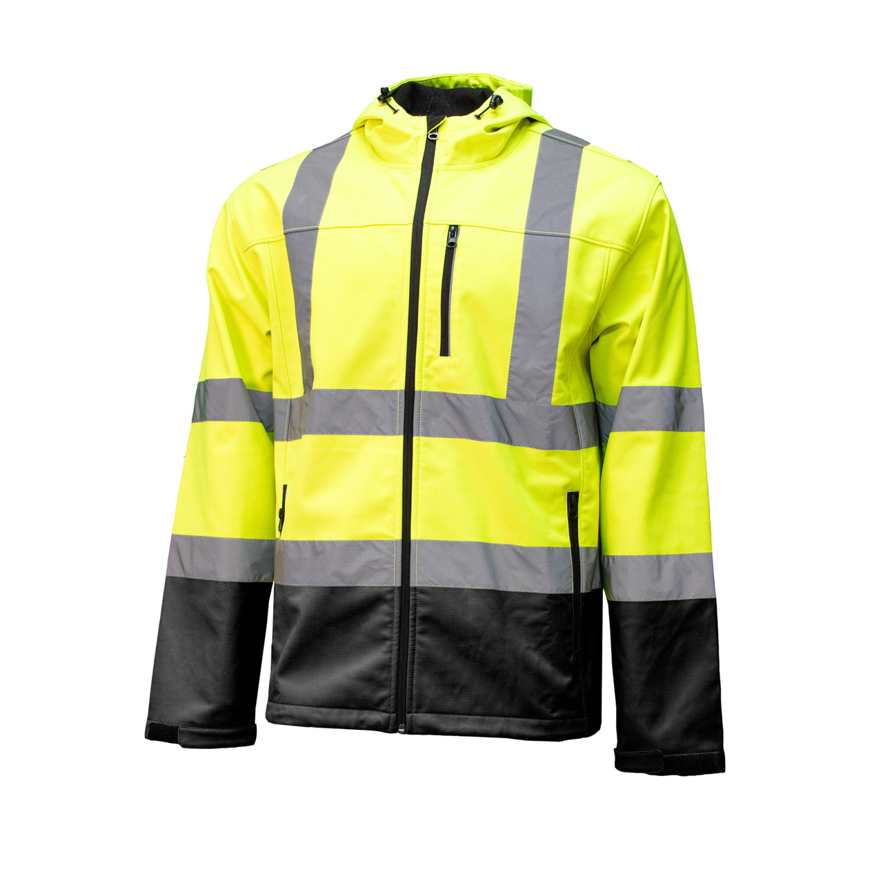 Crawford Rip Stop Hi-Vis Jacket - KEY Apparel