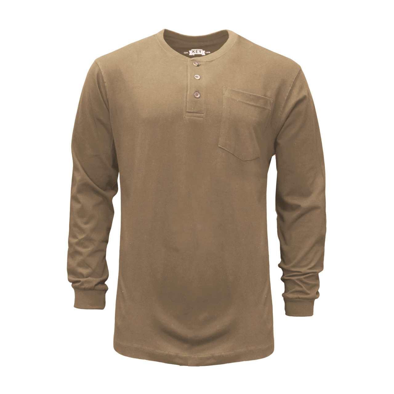 long sleeve shirt tan