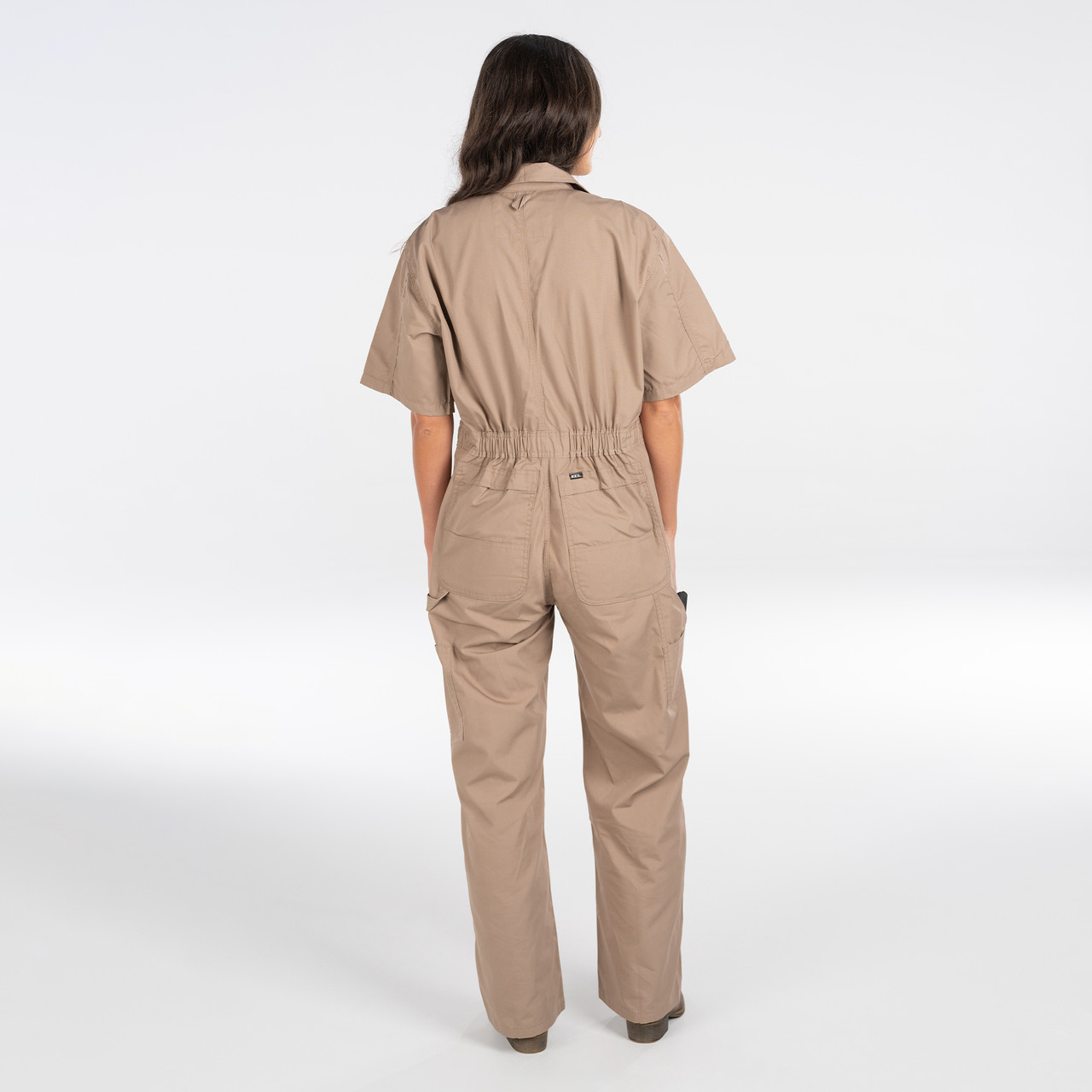 Poplin Unlined Short Sleeve Coveralls