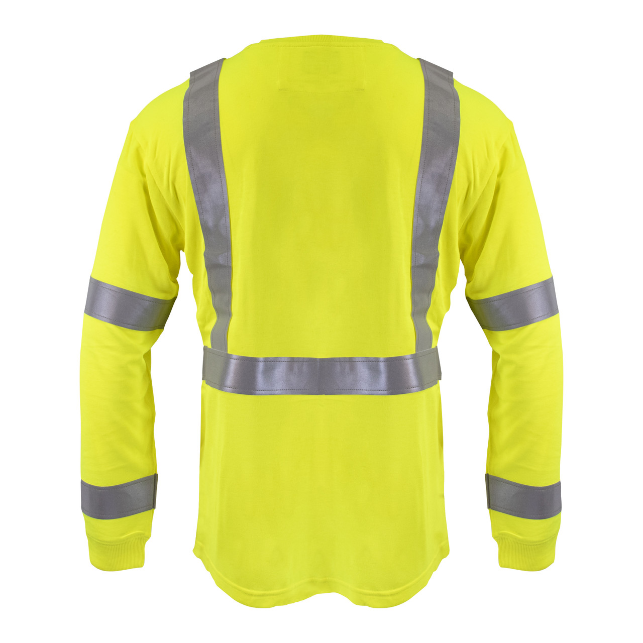 Flame Resistant Hi-Vis Long Sleeve Shirt - KEY Apparel
