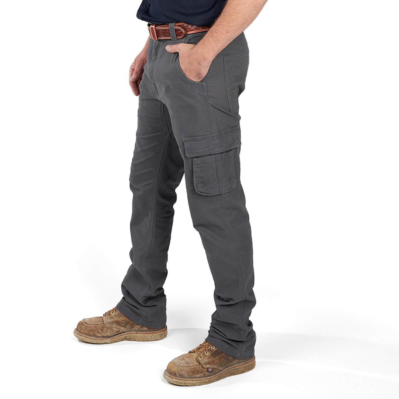 Multi Pocket Straight Leg Cargo Trousers | boohoo DK
