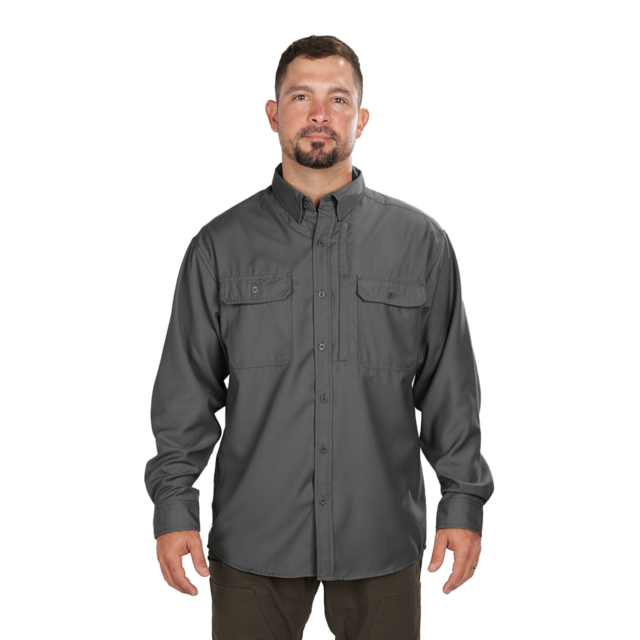 Key Apparel - Liberty Long Sleeve Work Shirt