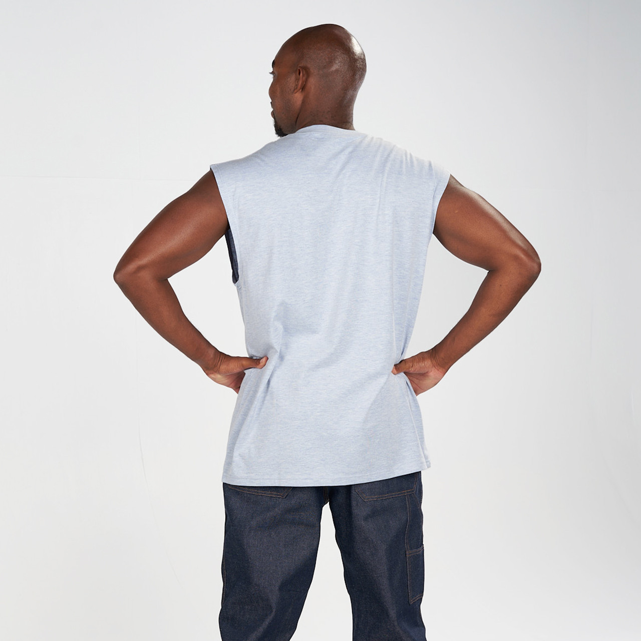 Men's Sleeveless T Shirt - KEY Apparel