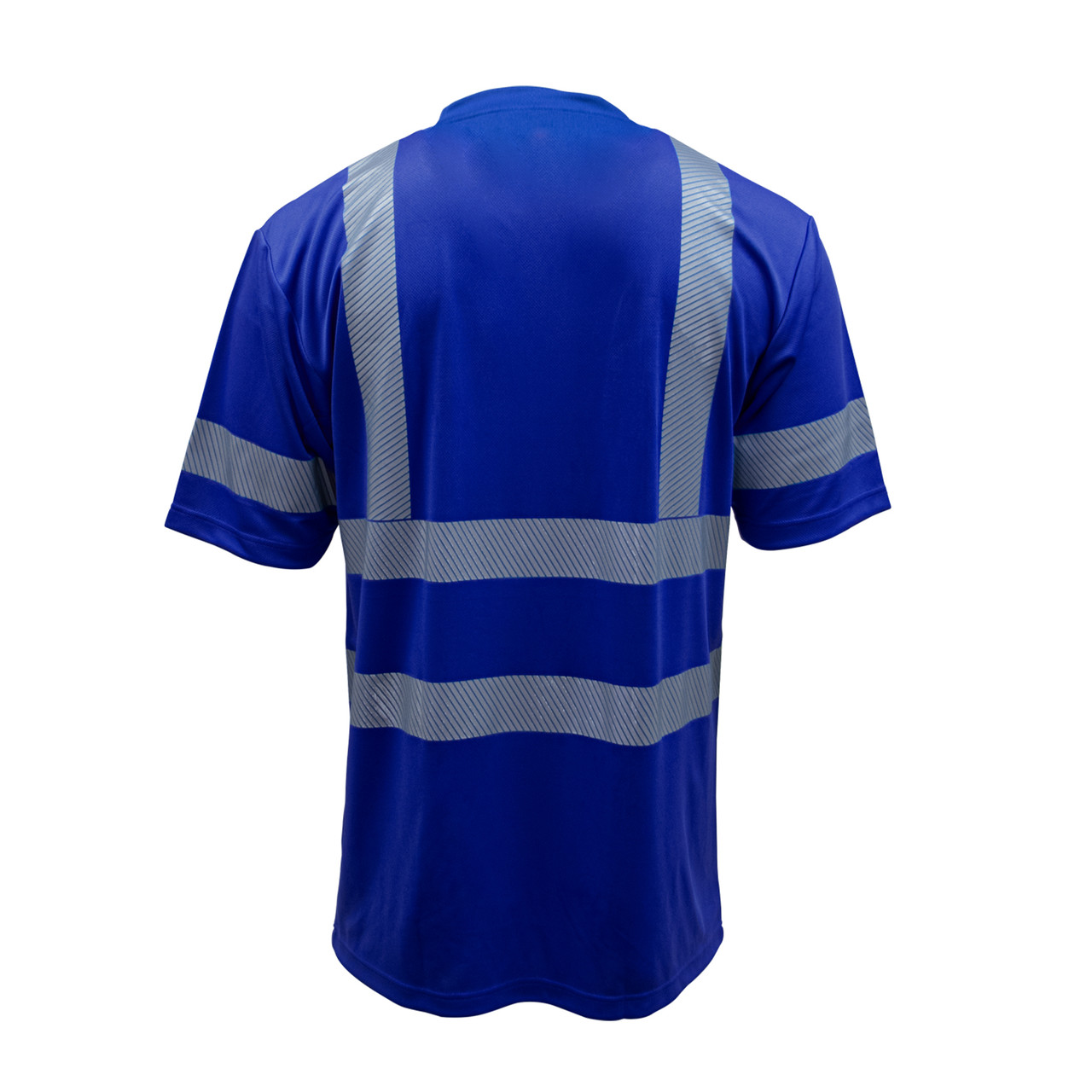 ANSI Class 3 Segmented Tape UltraSoft Short Sleeve Pocket Tee