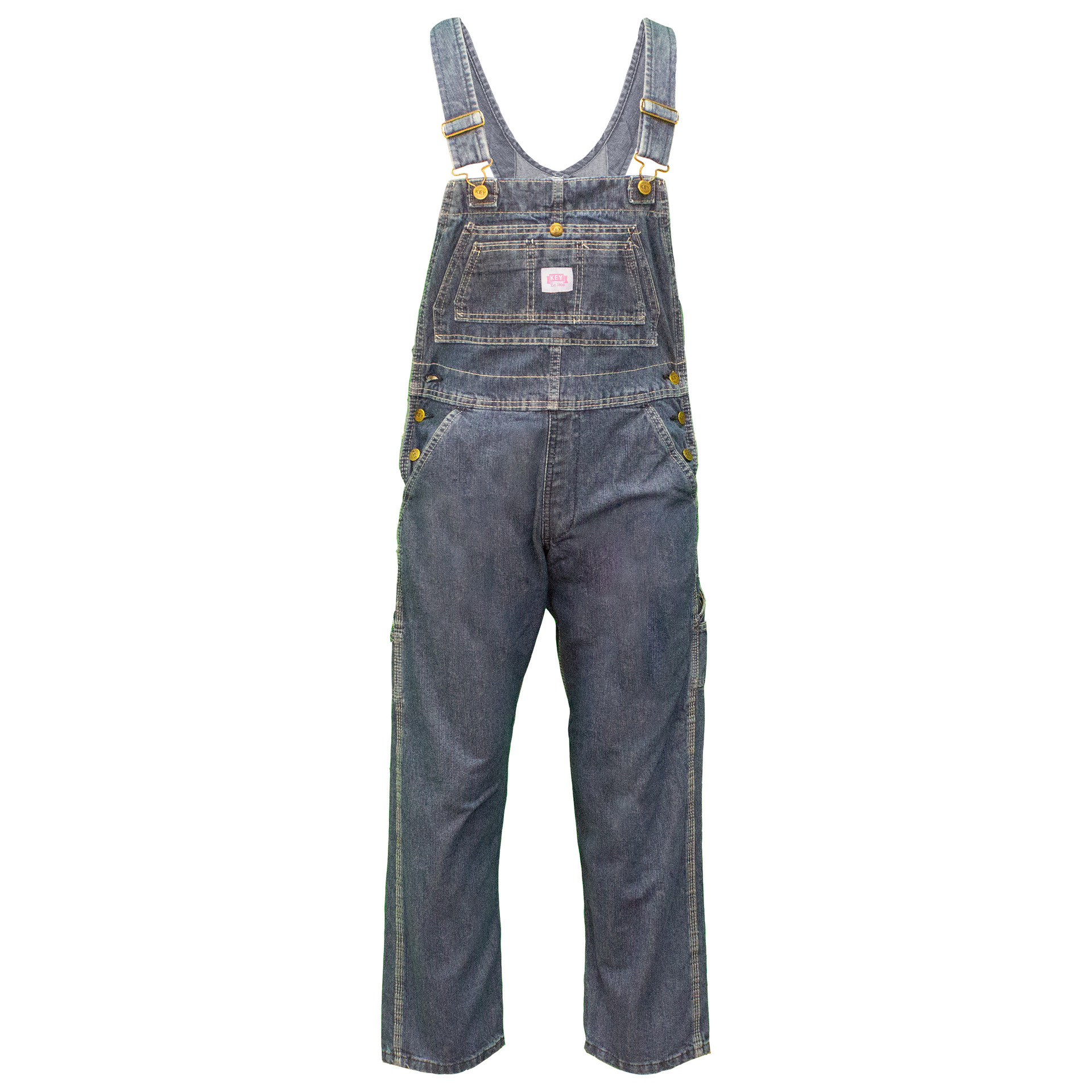 Women’s Denim Overalls - KEY Apparel
