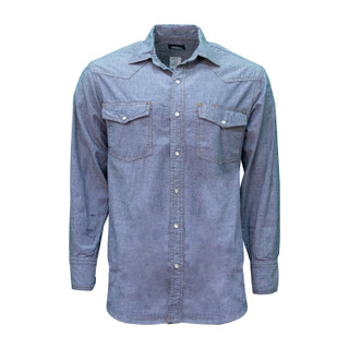 Logger Long Sleeve Zip Hickory Shirt | KEY