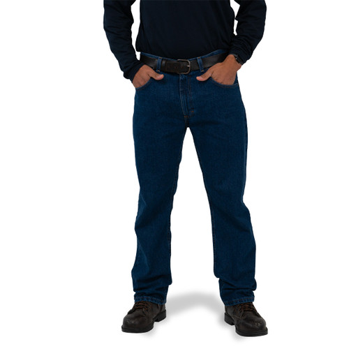 Men's Relaxed Fit Jeans - Performance Comfort - KEY Apparel