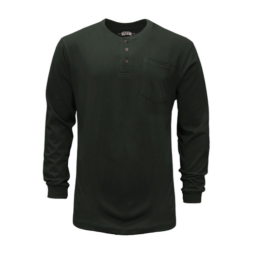 thick henley long sleeve