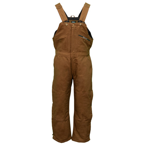 Insulated Duck Bib Overalls Heavy-Duty Duck Fabric Outer Shell Water and Stain Resistant
