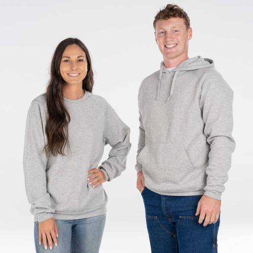 Crewneck Sweatshirt Cotton Polyester Unisex Ultra-Soft Raglan Sleeves Ribbed Collar Crewneck Sweatshirt Cotton Polyester Unisex Ultra-Soft Raglan Sleeves Ribbed Collar