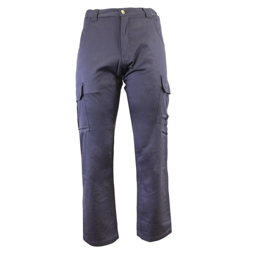 Canvas Cargo Pants - Dark blue - Ladies | H&M US