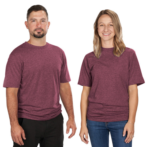 Legendary Tee Unisex Polyester Cotton Rayon Crew Neck Taped Seams Stitched Sides