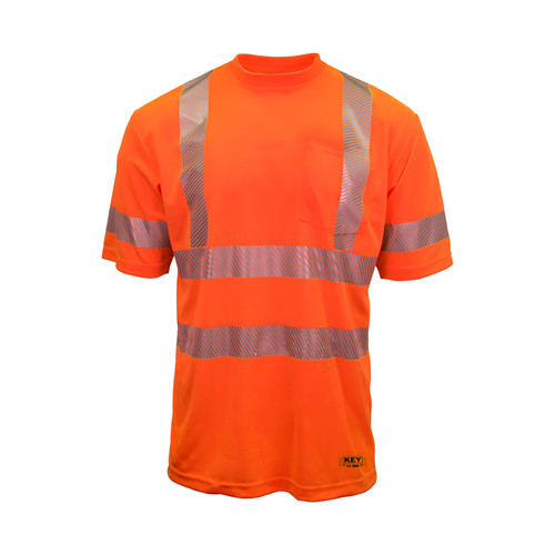 ANSI Class 3 Segmented Tape UltraSoft Short Sleeve Pocket Tee