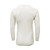 Thermal Underwear Shirt Cotton Polyester Fabric  Crew Neck Knitted Cuffs