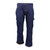 Performance Comfort Fleece Lined Dungarees Cotton Polyester Relaxed Fit Brass Button Utility Pocket